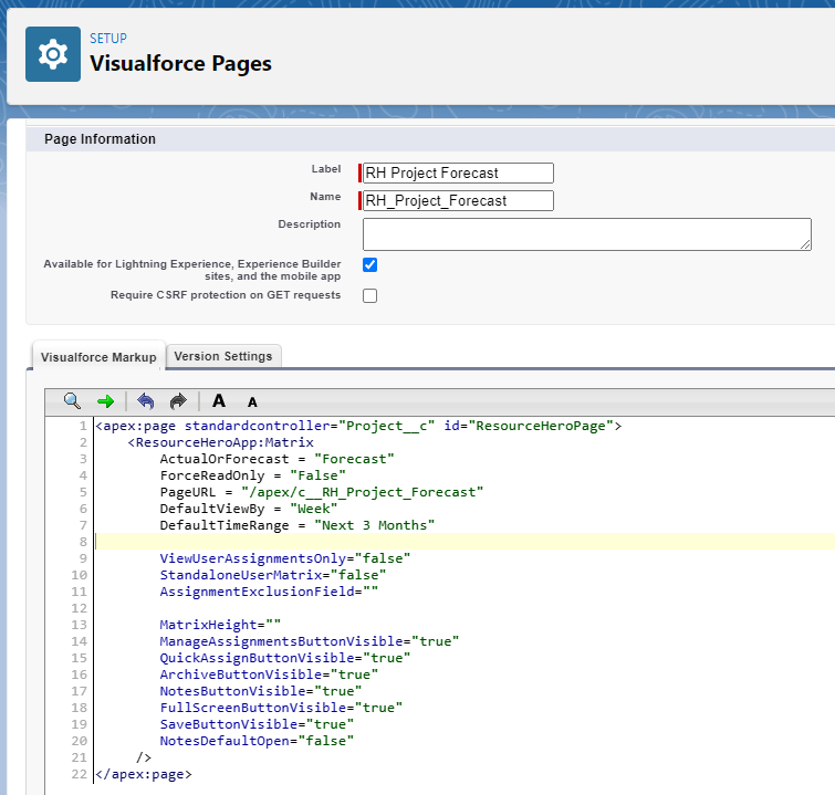 Visualforce Code Example - v9