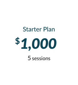 Resource Hero Office Hour Session Starter plan $1,000 USD for 5 sessions