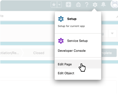 Depiction of how the Resource Hero interfaces can be customized and added to Salesforce page layouts.